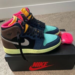 Air Jordan 1 Retro High OG GS, Size 6Y, Multi